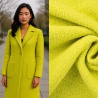 Boucle maxi / teddy lime
