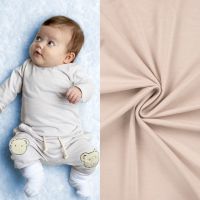 Katoen tricot streep beige Qjutie&the Qjutest