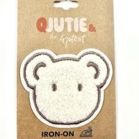 Strijk applicatie beer Qjutie qjutie & the qjutest