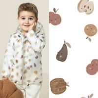 raincoat transparant appels en peren Qjutie & the Qjutest