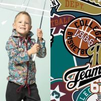 raincoat basebal Qjutie & the Qjutest