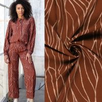 Viscose twill abstract brique  # My Image