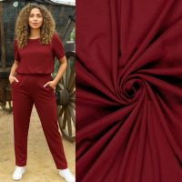 Viscose travel / soft punta bordeauxrood kleur 118