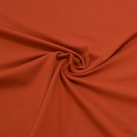 Coupon 70x160 Tricot katoen  cognac kleur 056