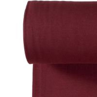 Boordstof  donker rood / bordeaux rood kleur 19