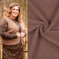 Merino wool fleece rouge # Poppy meets pomme