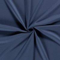 zware tricot jersey  staal blauw/ indigo kleur 106