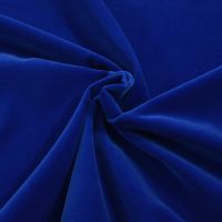 Fluweel kobalt blauw goud draad Niedeck 265gram m2