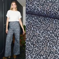 Jeans panterprint A la ville / knipmode