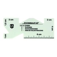 Zoommaatje  lineaal