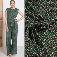 Punta jersey jacquard blokjes patroon A La Ville / knipmode