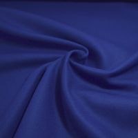  mantelstof merino wol keper kobalt blauw