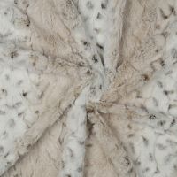 imitatie bont / fake fur animal beige