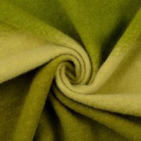 Wol vilt mantelstof lime groen /olijf groen