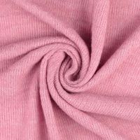 Gebreide stof rose