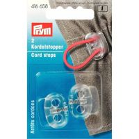 Koordstopper transparant 2 stuks prym 416.658
