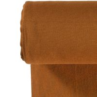 Boordstof  caramel / brique kleur 153