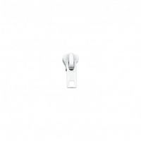 Runner wit voor de rits 5mm blokrits per meter