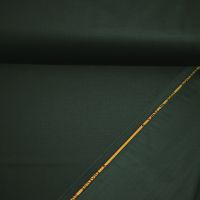 Coupon 050x150 wolStretch Wol double face satin Exclusieve Italiaanse stof donker groen kl 6188