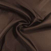 Bembergzijde voering / bremsilk / cupro kleur  #831 donker bruin