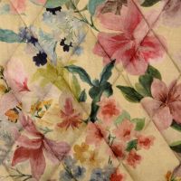 Coupon 065x136 Velvet quilted gewatteerde double face 