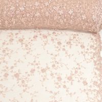 Coupon 065x130 Tule kant kleur 920 poeder rose