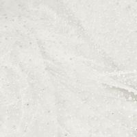 Tule met parels ivory 