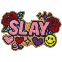 Slay - Carnavals Embleem- Carnavals  strijk embleem