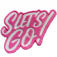 Slet's Go - Carnavals Embleem- Carnavals  strijk embleem