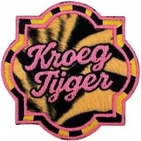 Kroeg Tijger - Carnavals Embleem 3  - Carnavals  strijk embleem