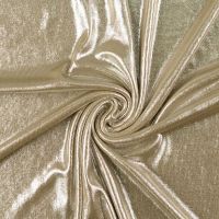 jersey tricot  metallic beige