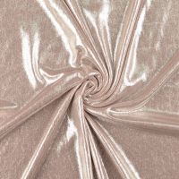 jersey tricot  metallic rose