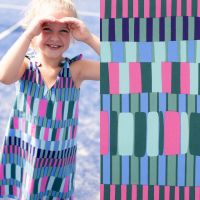 katoen viscose stripes Poppy meets pomme