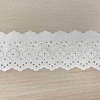 Broderie kant wit  7cm breed