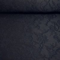 coupon 065x138 zijde Exclusieve jacquard Italiaanse design donker blauw 7127-049 