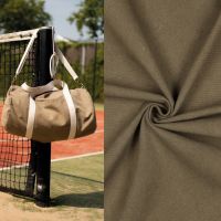 Heavy canvas stonewashed taupe kleur 005