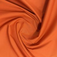 Stretch poplin chintz oranje A La ville / knipmode