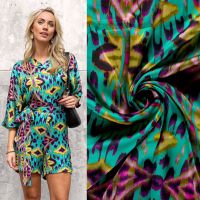 viscose ecovero satijn binding abstract azure My image