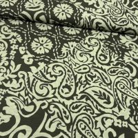 Viscose met paisley print groen A La Ville / Knipmode