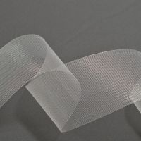 Crinoline band  8cm breed transparant 
