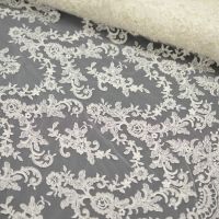 Coupon 055x132 Bruidskant ivory  3505-111