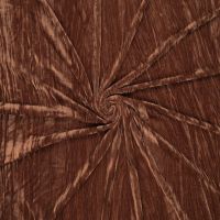 crushed velvet stretch velours mobra bruin kleur 110