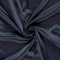 Satijn stretch blauw