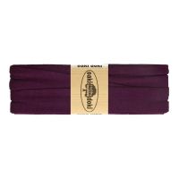 Tricot biasband 20mm kaart 3mtr kleur  919 aubergine paars