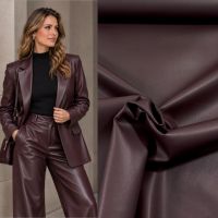 kunstleder / vegan leder – stretch | A La Ville burgundy