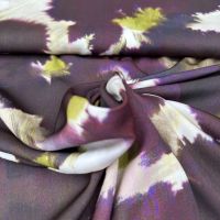 satijn bloem burgundy bordeaux -a la ville -knipmode