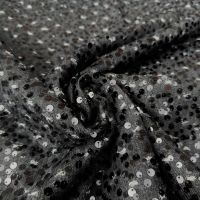 Jeans exclusief met pailletten  zwart/ A La Ville the fashion basement