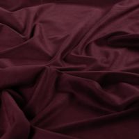 Stretch suede double face bordeaux rood