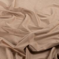 Stretch suede double face beige