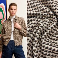 Pied de poule ruit met  strass steentje A la Ville / knipmode